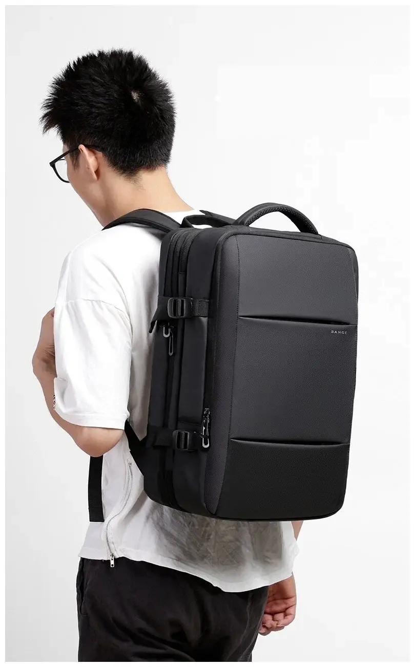  BANGE BG1908D Expand Your Horizons  Business & Travel Backpack for All Your Gear (17.3" Laptop)